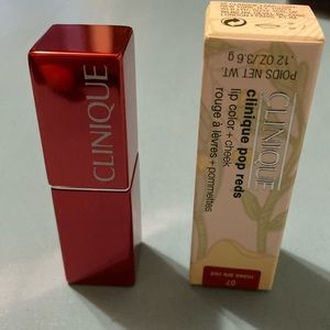 Clinique “roses are red” lip and cheek color NWT